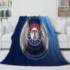 texas rangers blanket fleece blankets throw plush blankets v22