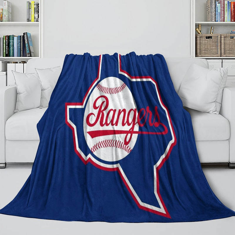Texas Rangers Blanket Sherpa Blankets Throw Blanket Plush Blanket
