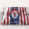 texas rangers blankets fleece blankets throw blankets plush blanket v13
