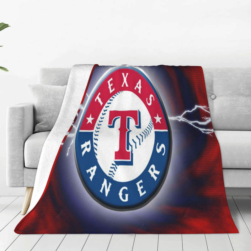 Texas Rangers Blankets Sherpa Blanket Throw Plush Blanket
