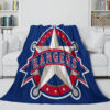 texas rangers blankets sherpa blankets throw plush blanket v24