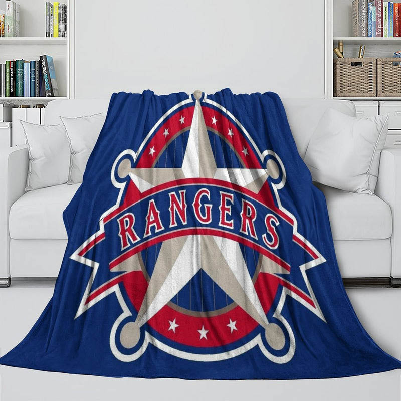Texas Rangers Blankets Sherpa Blankets Throw Plush Blanket