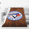 toronto blue jays blanket fleece blanket throw blankets plush blankets v9