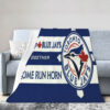 toronto blue jays blanket fleece blanket throw plush blanket v2
