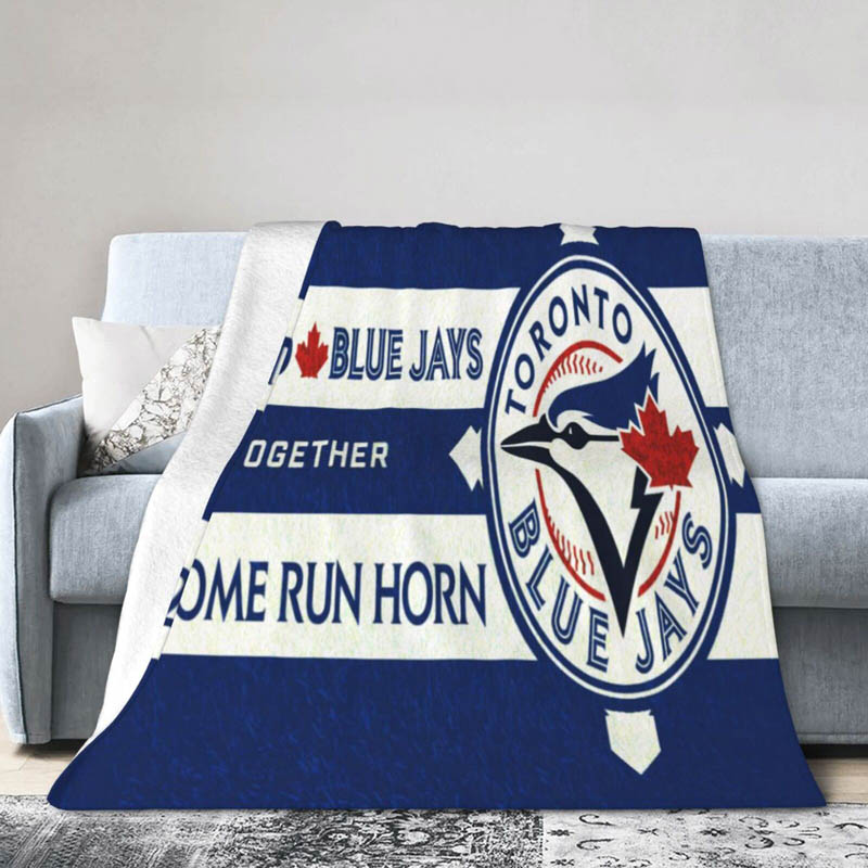 Toronto Blue Jays Blanket Fleece Blanket Throw Plush Blanket
