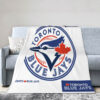 toronto blue jays blanket fleece blankets throw blanket plush blankets v5