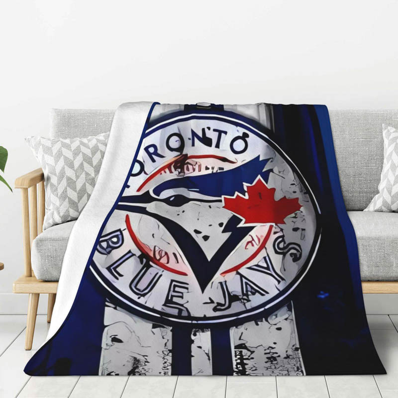 Toronto Blue Jays Blanket Fleece Blankets Throw Blankets Plush Blankets
