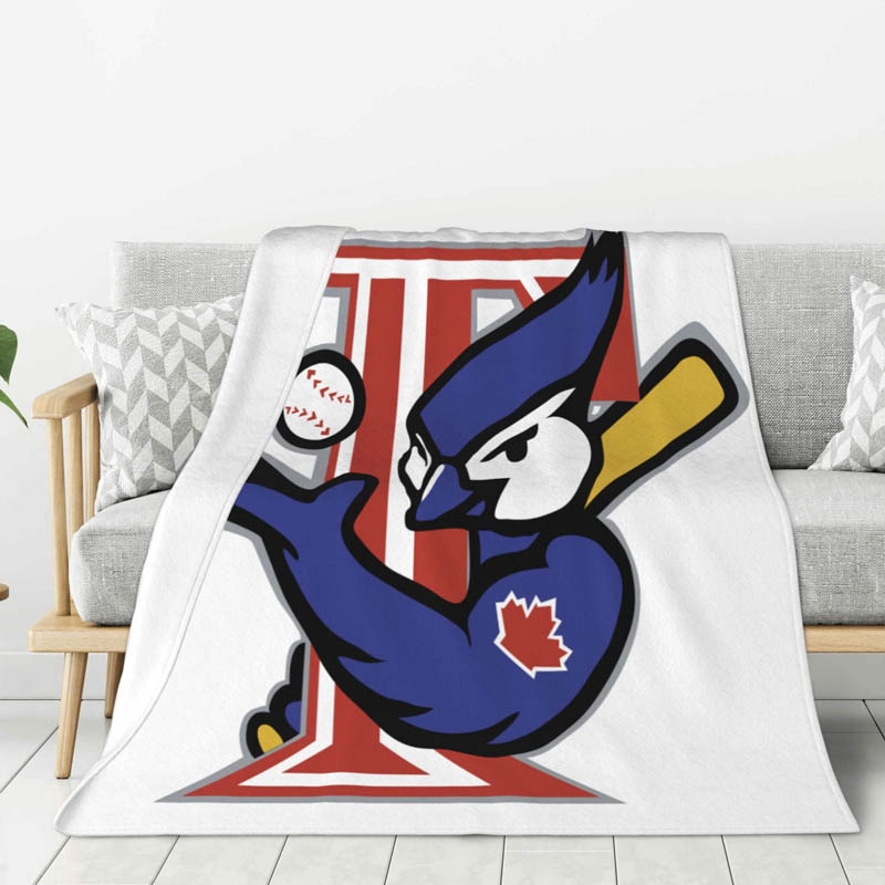 Toronto Blue Jays Blanket Fleece Blankets Throw Blankets Plush Blankets