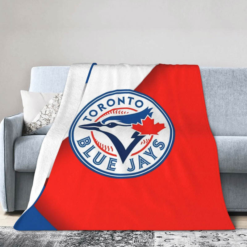Toronto Blue Jays Blanket Fleece Blankets Throw Plush Blanket