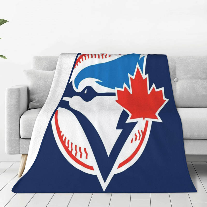 Toronto Blue Jays Blanket Fleece Blankets Throw Plush Blanket