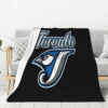 toronto blue jays blanket fleece blankets throw plush blankets v7