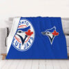 toronto blue jays blanket sherpa blanket throw blanket plush blankets v8 toronto blue jays blanket sherpa blanket throw blanket plush blankets v8