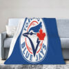 toronto blue jays blanket sherpa blanket throw blankets plush blankets v21