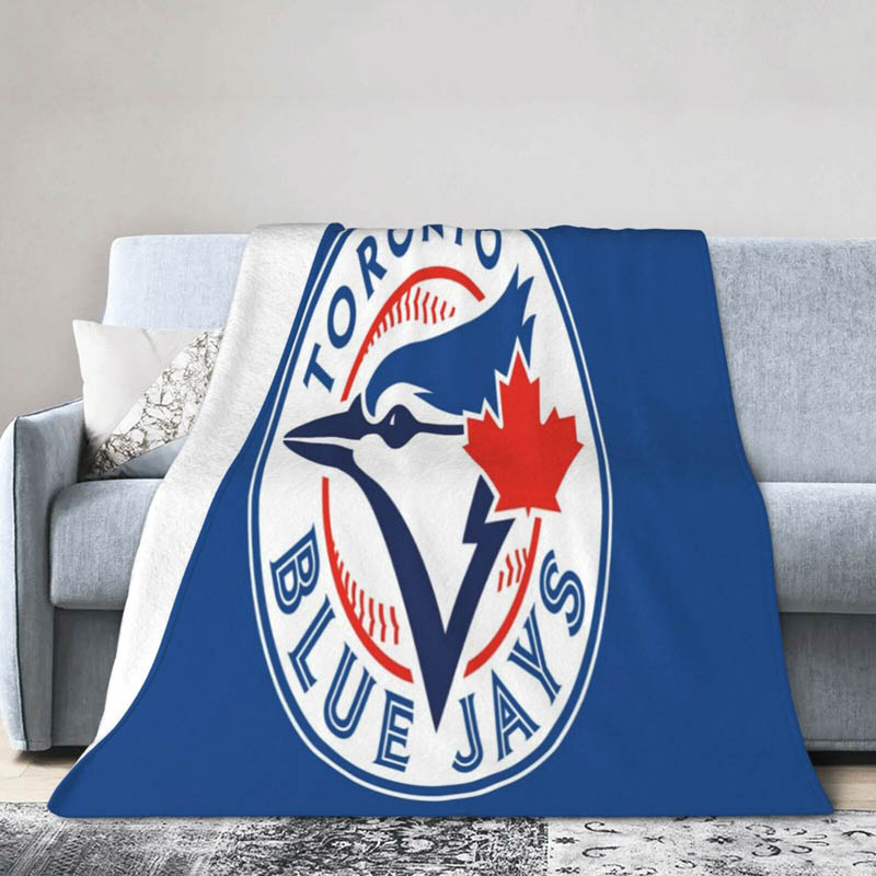 Toronto Blue Jays Blanket Sherpa Blanket Throw Blankets Plush Blankets