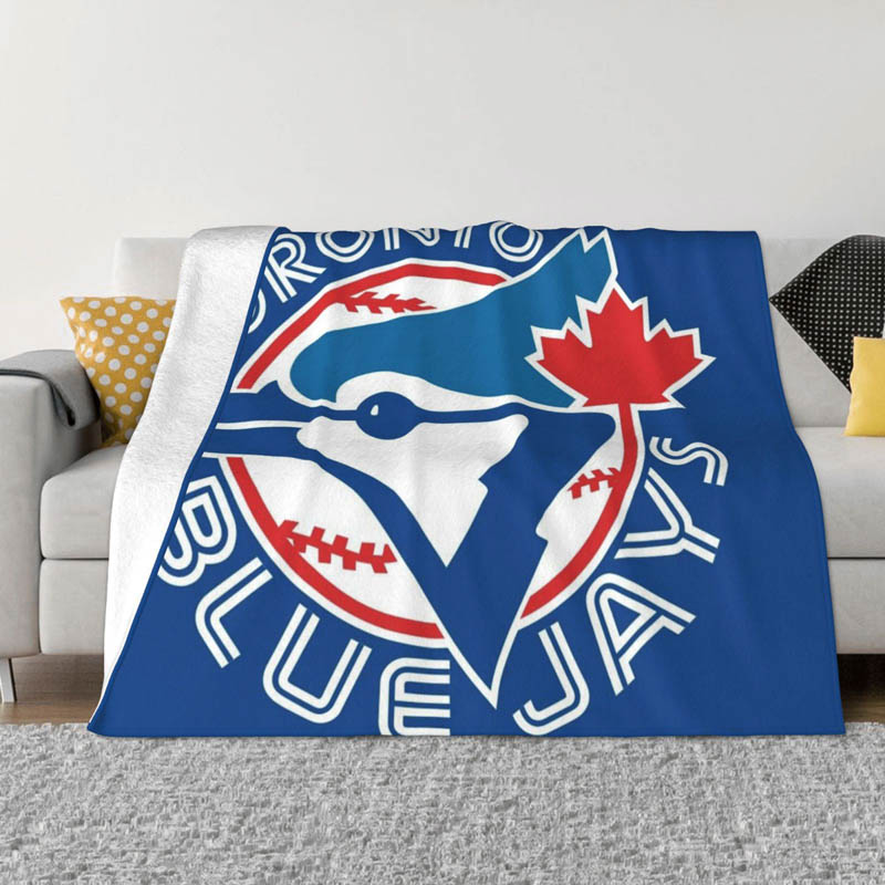 Toronto Blue Jays Blanket Sherpa Blankets Throw Blanket Plush Blankets