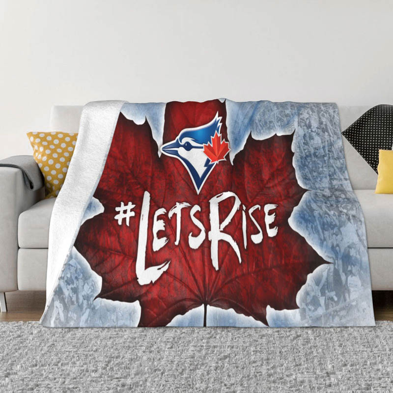 Toronto Blue Jays Blankets Fleece Blankets Throw Blanket Plush Blanket