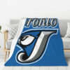 toronto blue jays blankets sherpa blanket throw blanket plush blankets v30