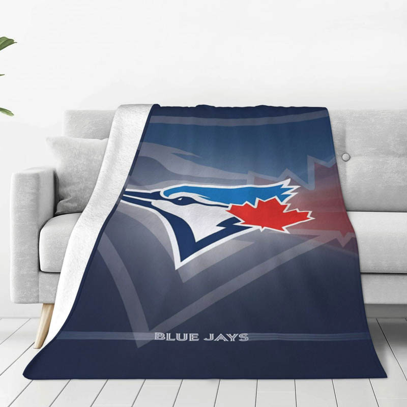 Toronto Blue Jays Blankets Sherpa Blanket Throw Blankets Plush Blanket
