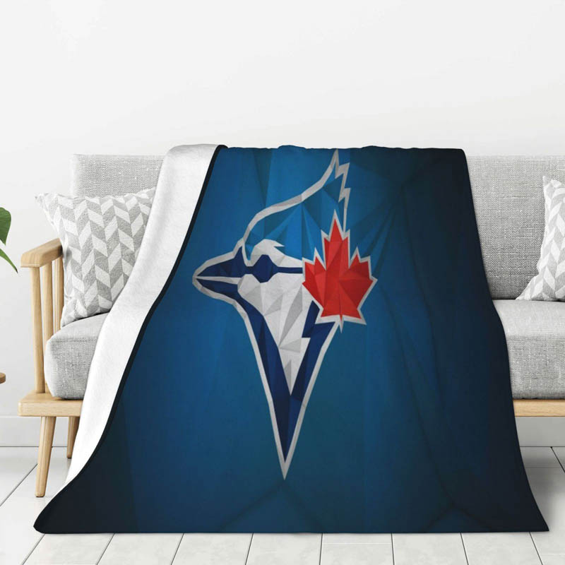 Toronto Blue Jays Blankets Sherpa Blanket Throw Blankets Plush Blankets