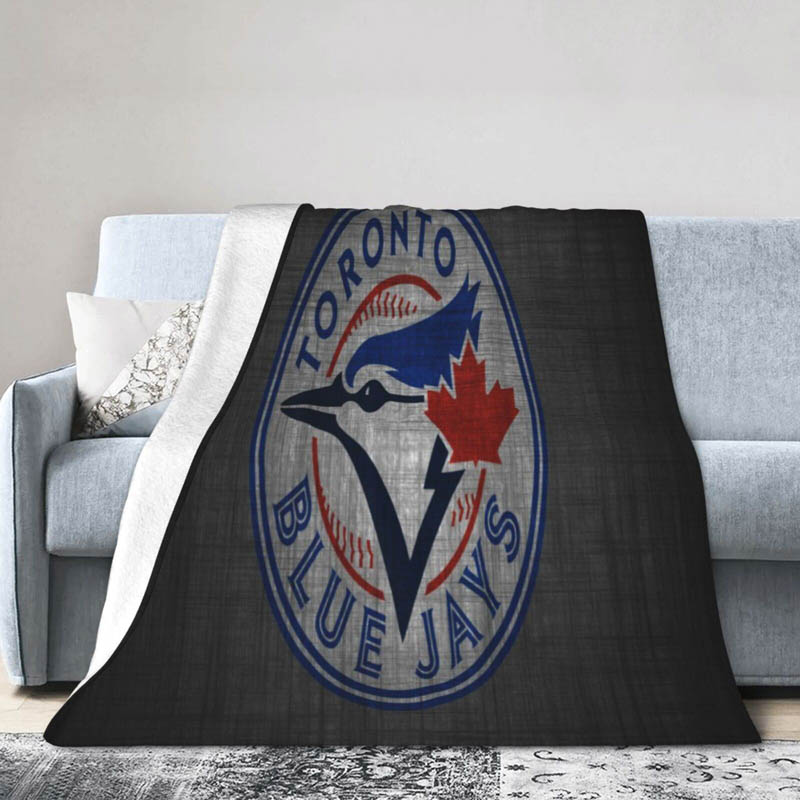 Toronto Blue Jays Blankets Sherpa Blanket Throw Plush Blankets