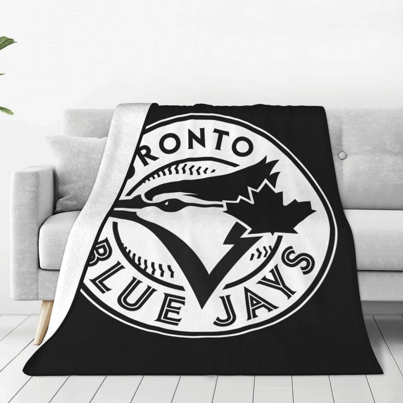 Toronto Blue Jays Blankets Sherpa Blanket Throw Plush Blankets