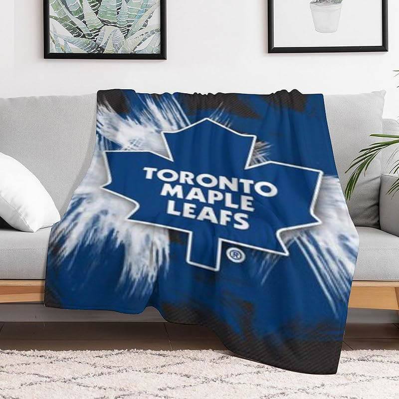 Toronto Maple Leafs Blanket Fleece Blanket Throw Plush Blankets