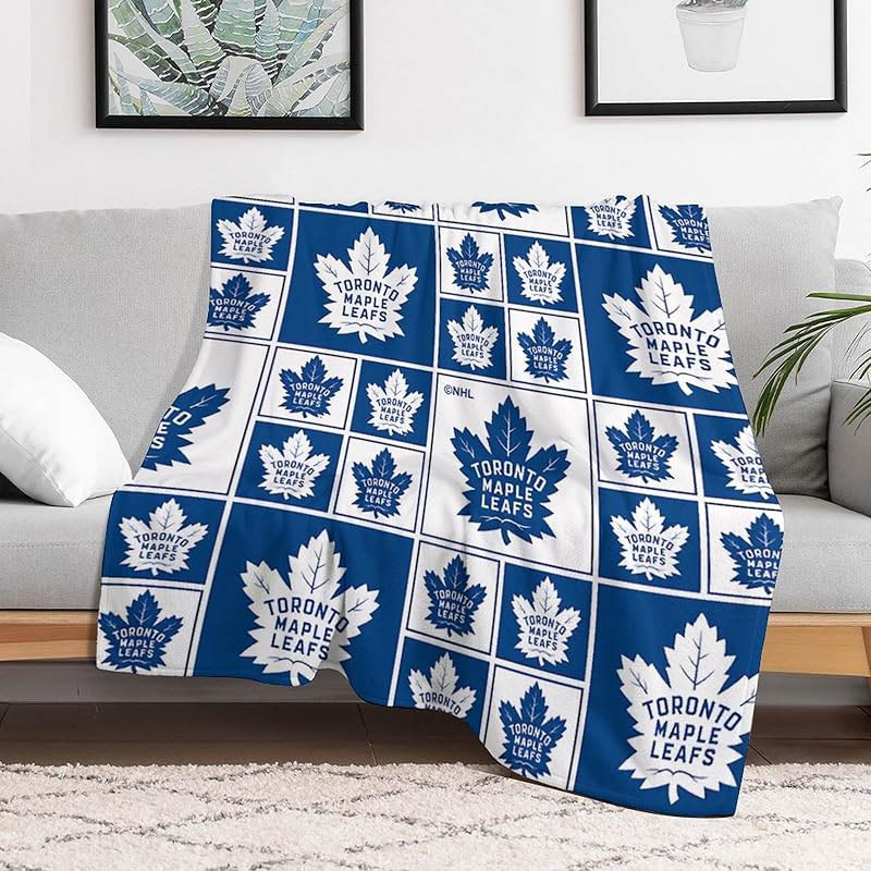 Toronto Maple Leafs Blanket Fleece Blankets Throw Blanket Plush Blankets