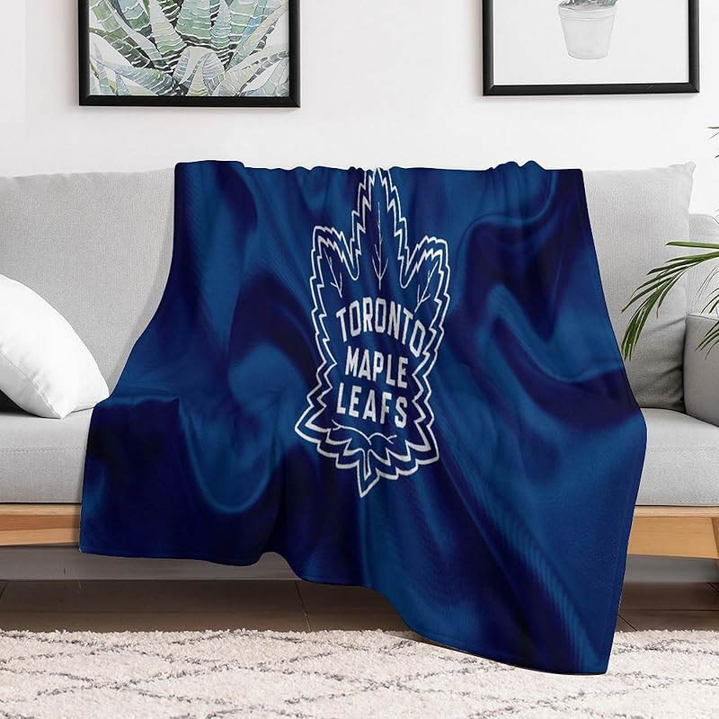 Toronto Maple Leafs Blanket Sherpa Blanket Throw Blankets Plush Blanket