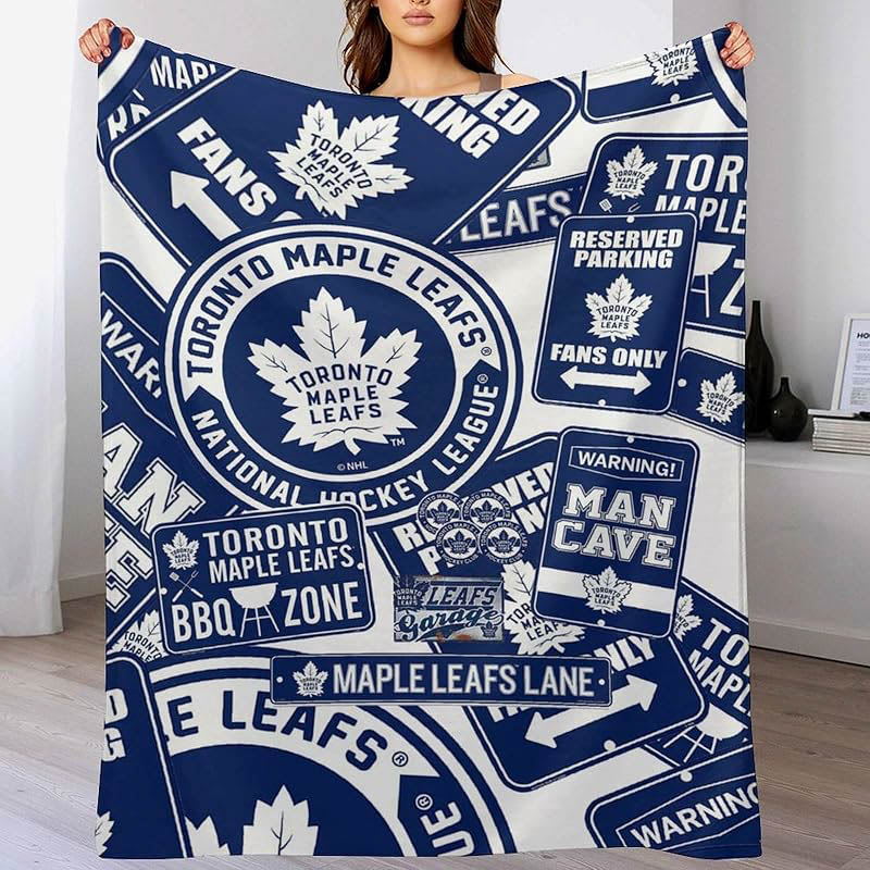 Toronto Maple Leafs Blankets Fleece Blanket Throw Blankets Plush Blankets