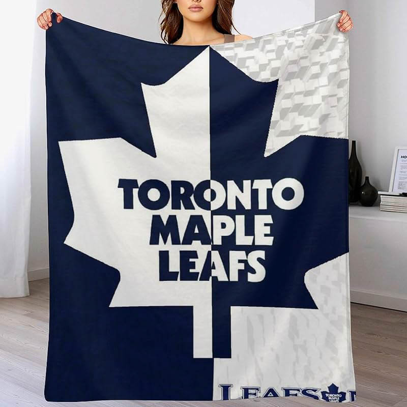 Toronto Maple Leafs Blankets Sherpa Blanket Throw Blanket Plush Blanket