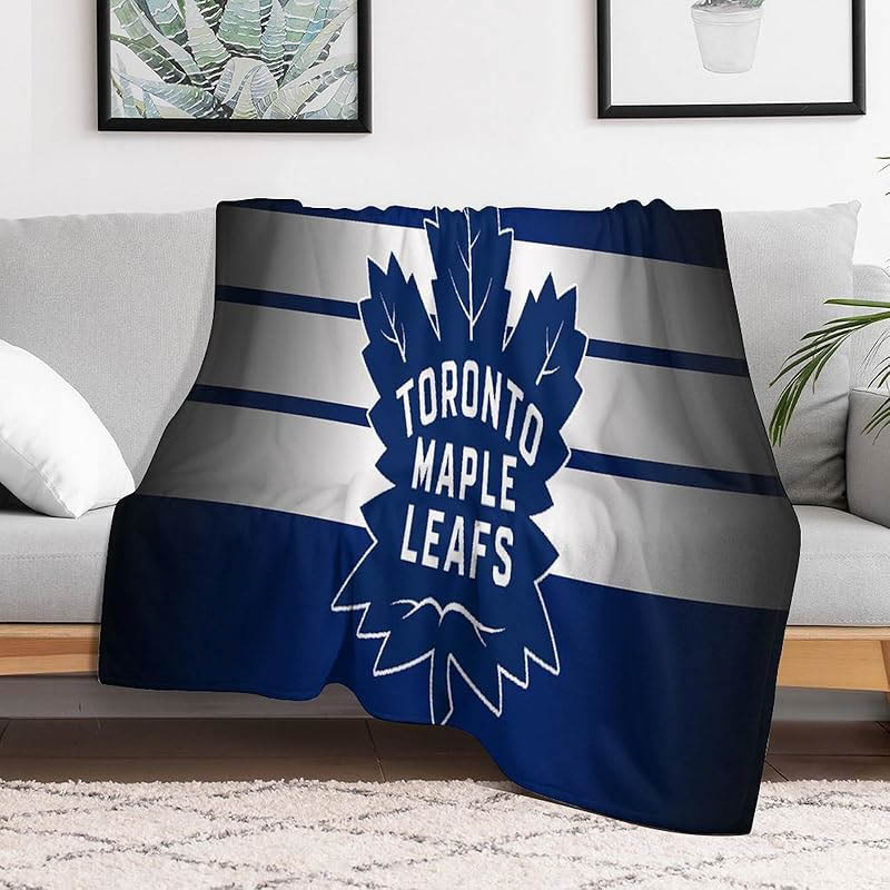 Toronto Maple Leafs Blankets Sherpa Blanket Throw Blanket Plush Blankets