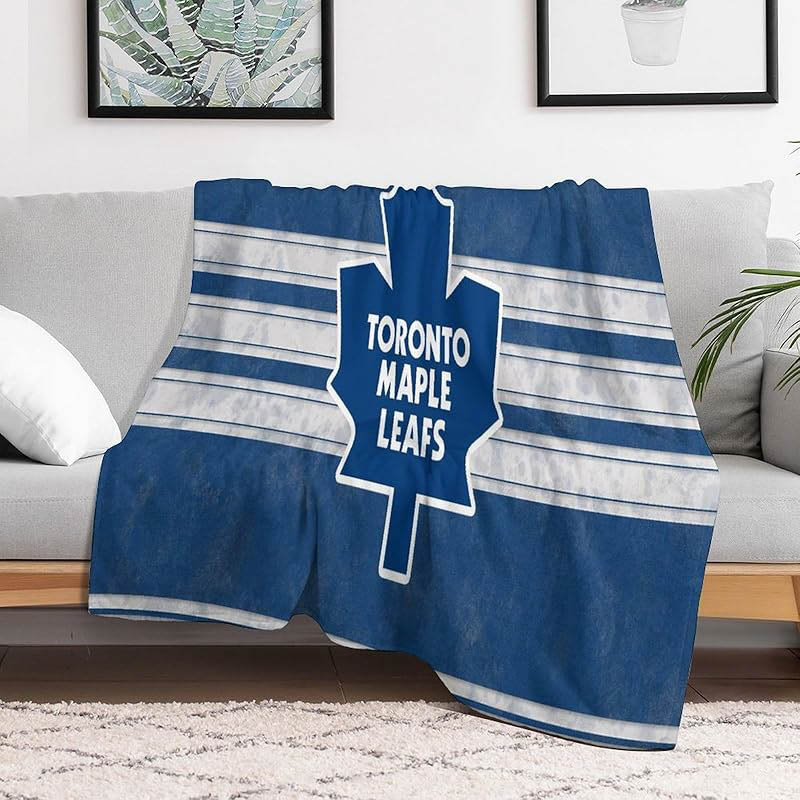 Toronto Maple Leafs Blankets Sherpa Blankets Throw Blanket Plush Blanket