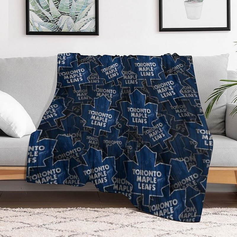 Toronto Maple Leafs Blankets Sherpa Blankets Throw Plush Blankets