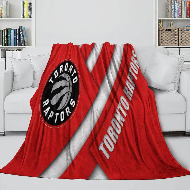Toronto Raptors Blanket Sherpa Blanket Throw Blankets Plush Blanket