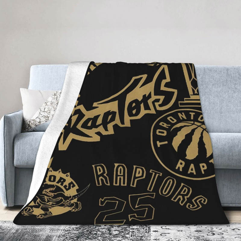 Toronto Raptors Blankets Sherpa Blanket Throw Blanket Plush Blanket