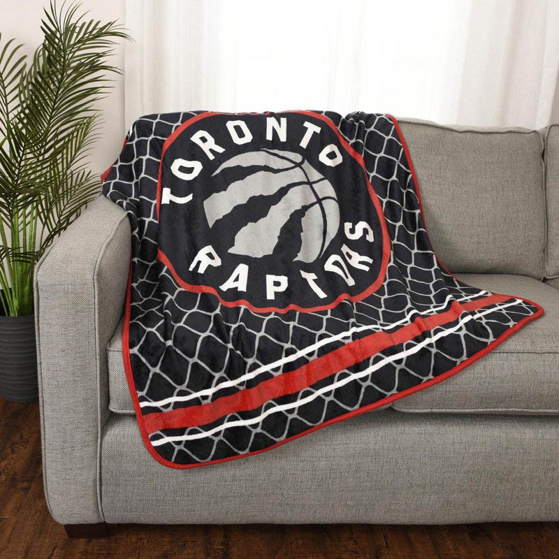 Toronto Raptors Blankets Sherpa Blanket Throw Plush Blankets