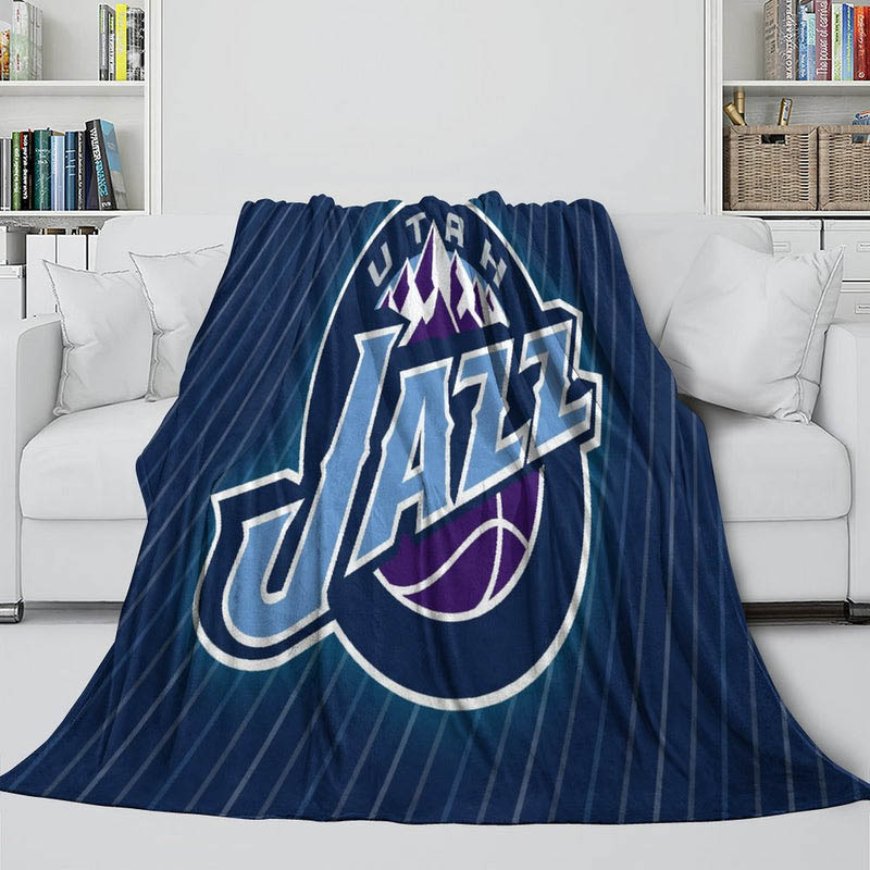 Utah Jazz Blankets Fleece Blanket Throw Blanket Plush Blankets