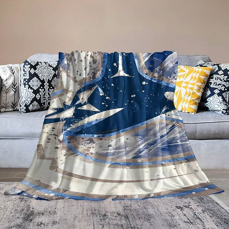 Vancouver Canucks Blanket Fleece Blankets Throw Plush Blanket