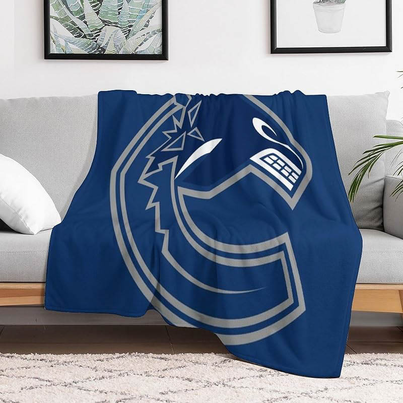 Vancouver Canucks Blankets Fleece Blanket Throw Blanket Plush Blanket