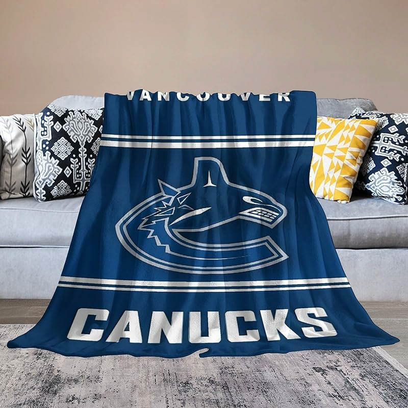 Vancouver Canucks Blankets Fleece Blankets Throw Plush Blankets
