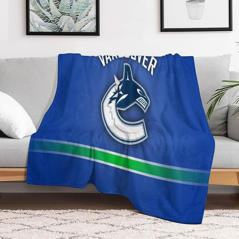 Vancouver Canucks Blankets Fleece Blankets Throw Plush Blankets
