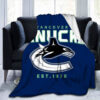 vancouver canucks blankets sherpa blankets throw plush blankets v1 vancouver canucks blankets sherpa blankets throw plush blankets v1