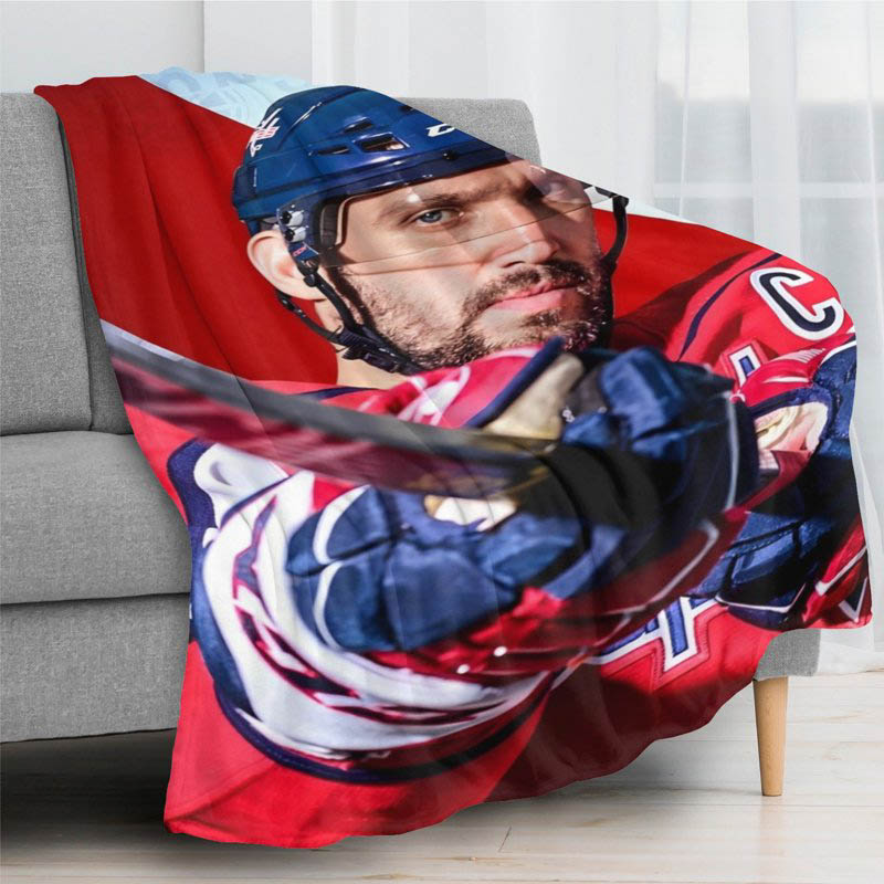 Washington Capitals Blanket Sherpa Blanket Throw Blankets Plush Blankets