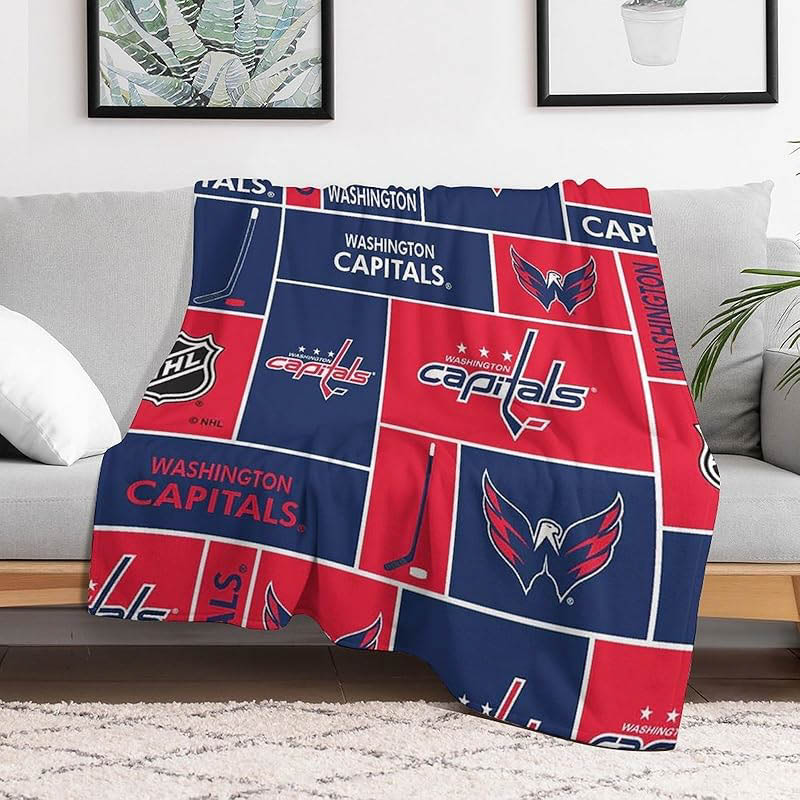 Washington Capitals Blankets Fleece Blankets Throw Blanket Plush Blankets