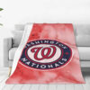 washington nationals blanket sherpa blankets throw blankets plush blanket v16 washington nationals blanket sherpa blankets throw blankets plush blanket v16