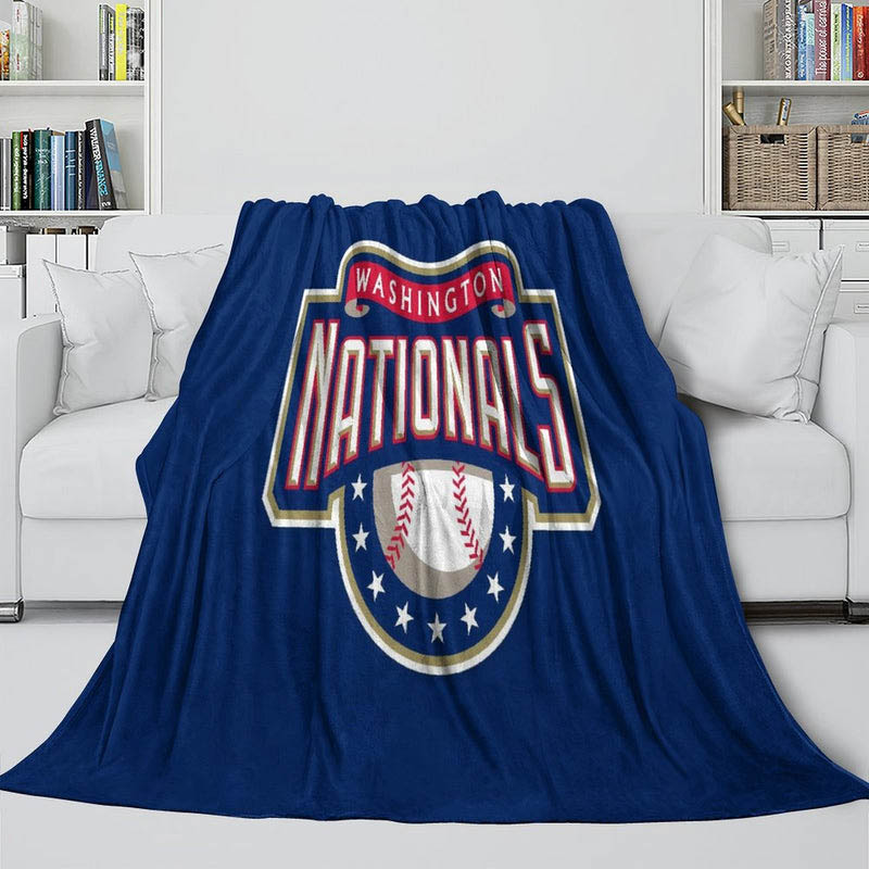 Washington Nationals Blankets Sherpa Blanket Throw Blankets Plush Blankets
