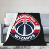 washington wizards blanket fleece blanket throw plush blanket v1