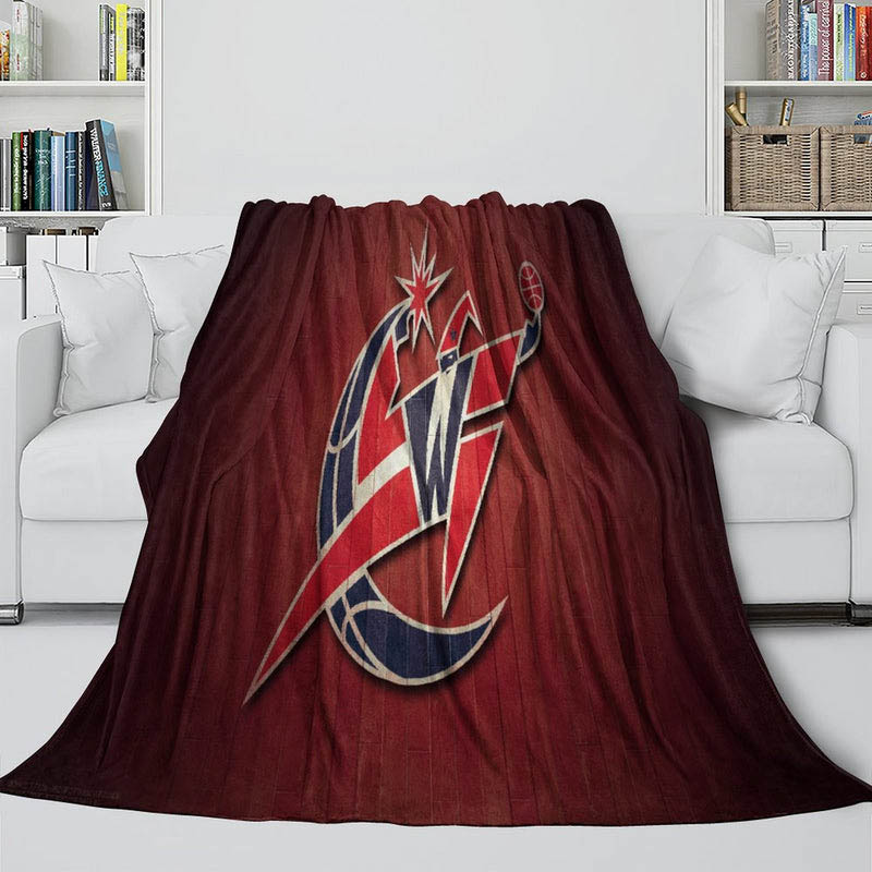 Washington Wizards Blankets Fleece Blankets Throw Blankets Plush Blankets