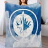 winnipeg jets blanket fleece blanket throw plush blankets v18 winnipeg jets blanket fleece blanket throw plush blankets v18