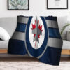 winnipeg jets blanket sherpa blanket throw blankets plush blanket v40 winnipeg jets blanket sherpa blanket throw blankets plush blanket v40